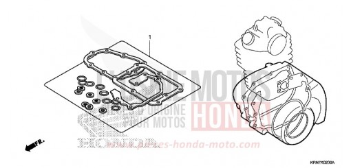 GASKET KIT B CRF250RH de 2017
